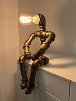 Roboter Dekoration Lampe Industrie Ausstellungsstück