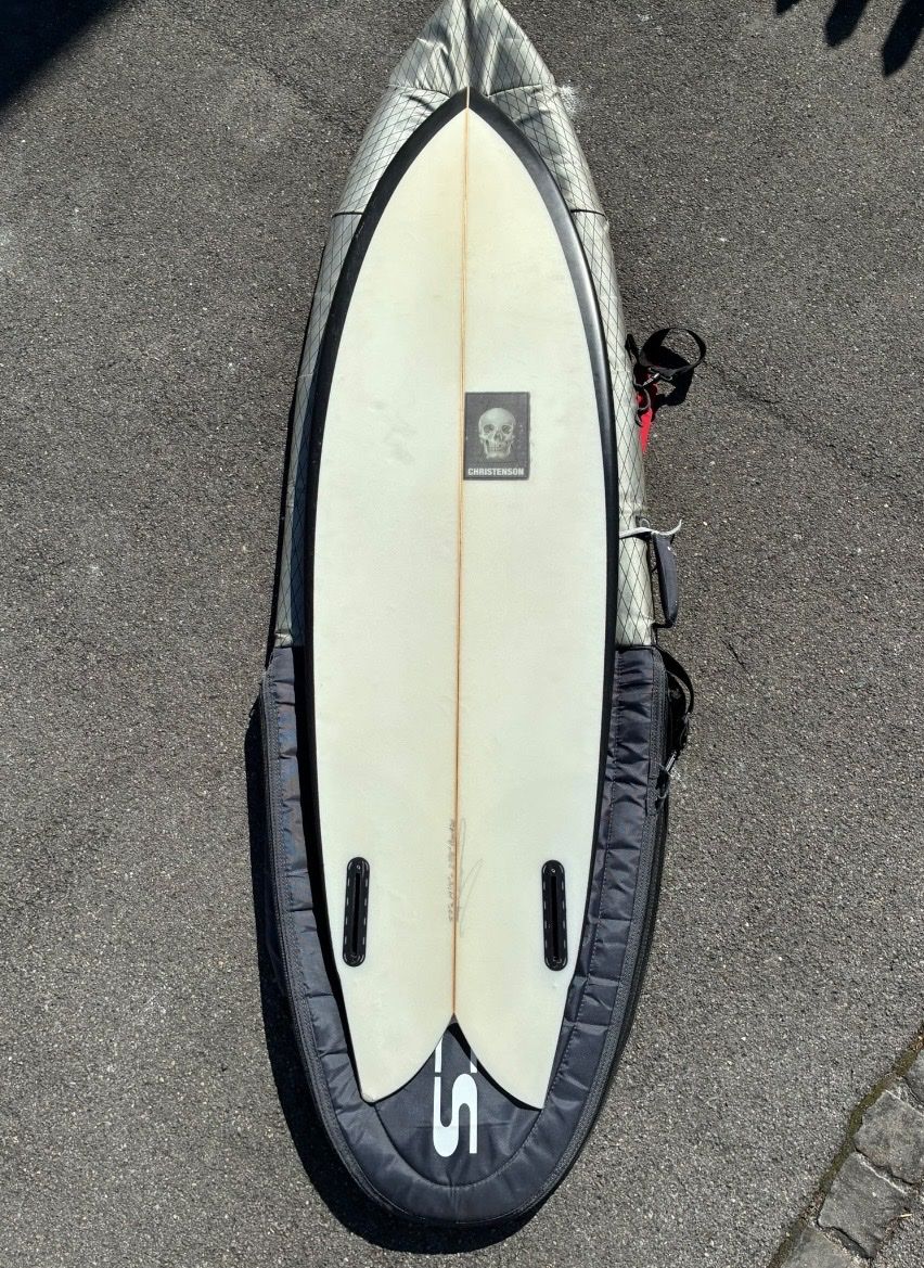 Tavole da surf e di nuoto: Chris Christenson Pukas Surfboard 5.7" – Usato da Thun venduto da gin_ff5z