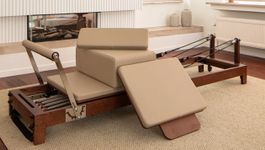 Premium Klappbare Pilates Reformer aus Massivem Holz