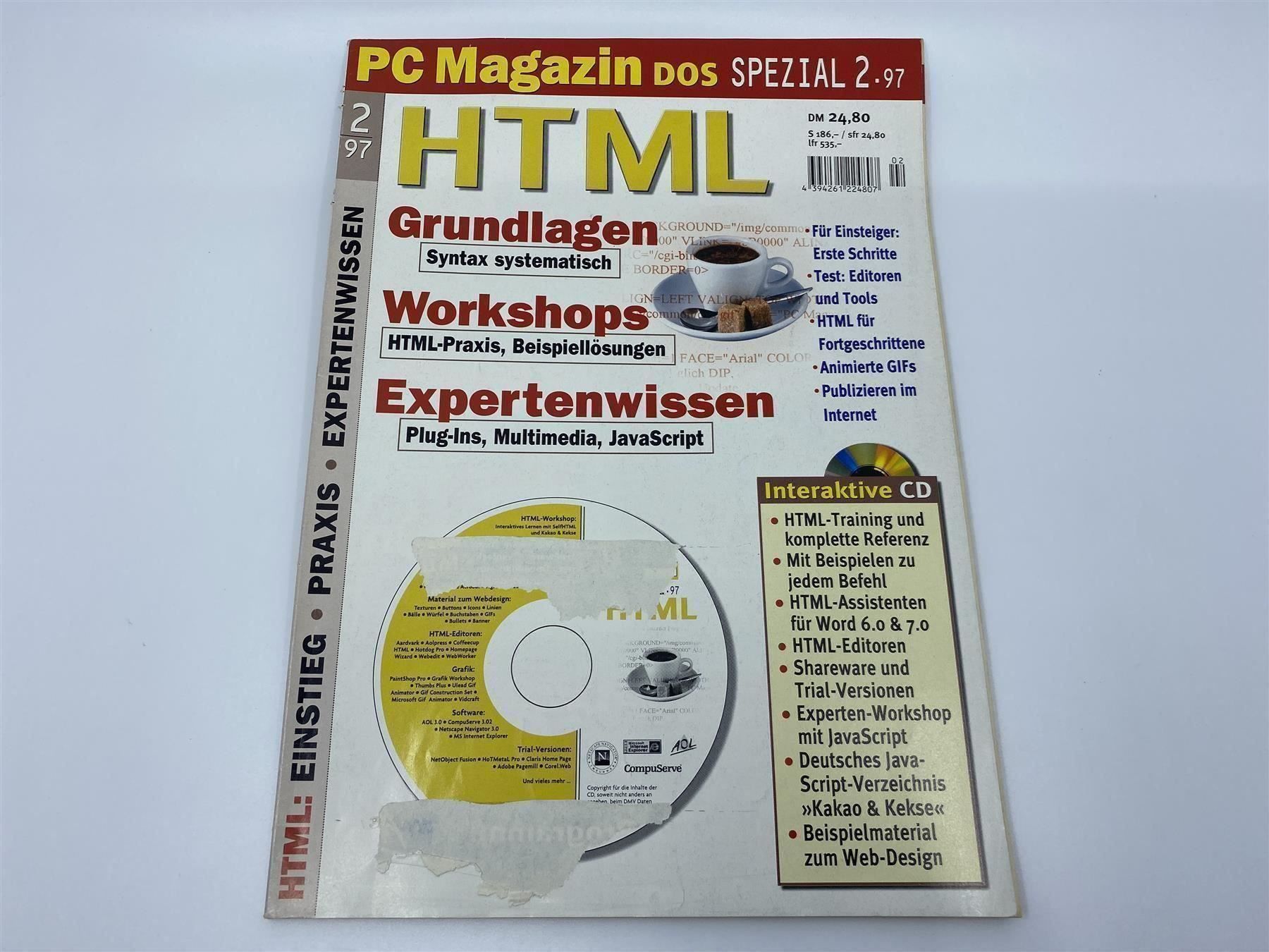 Zeitschriften & Magazine: 3x PC Magazin Spezial Hefte HTML / JAVA – Gebraucht aus Langwiesen von Restposten-24 1