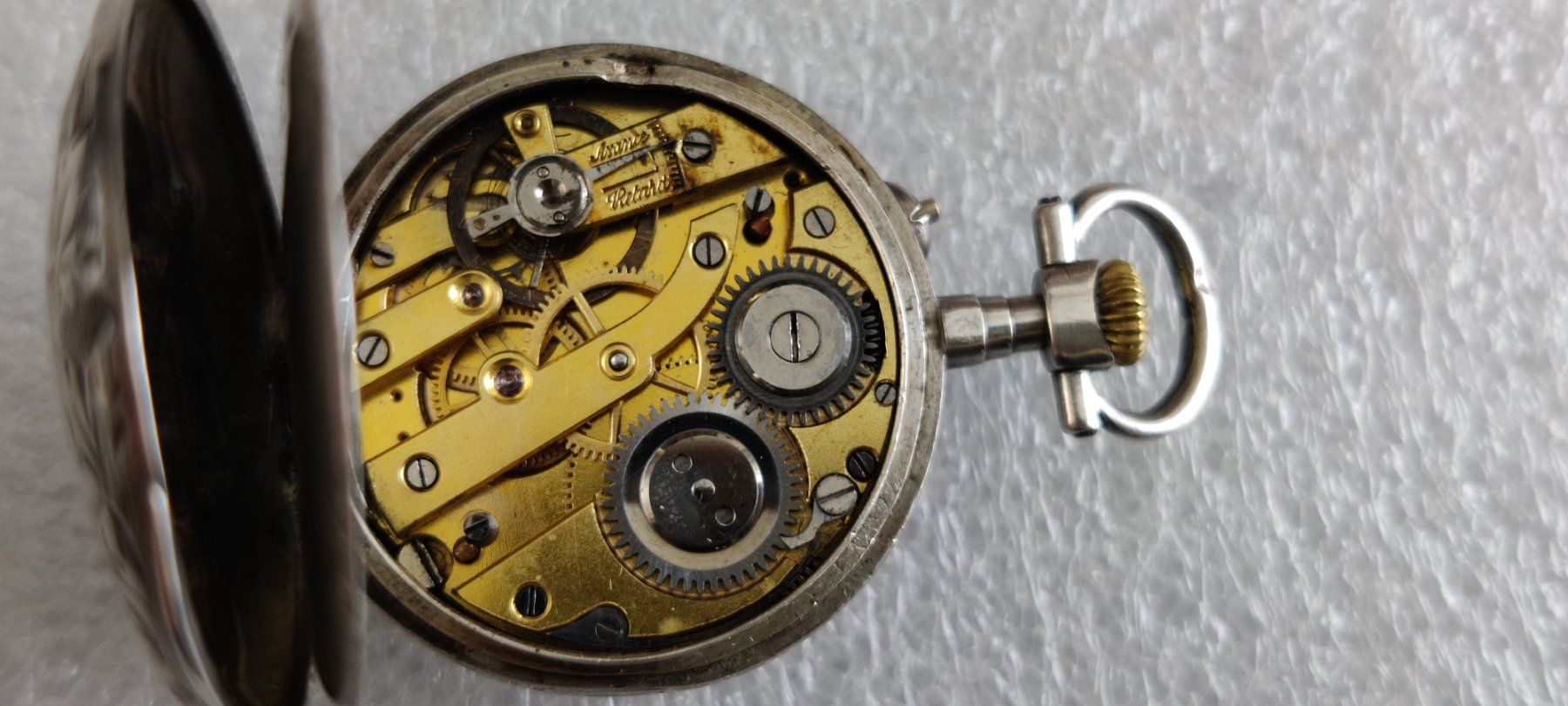 Orologi: Alt Taschenuhr 29.4mm mit Punze – Difettoso da Zürich venduto da sendbad 4