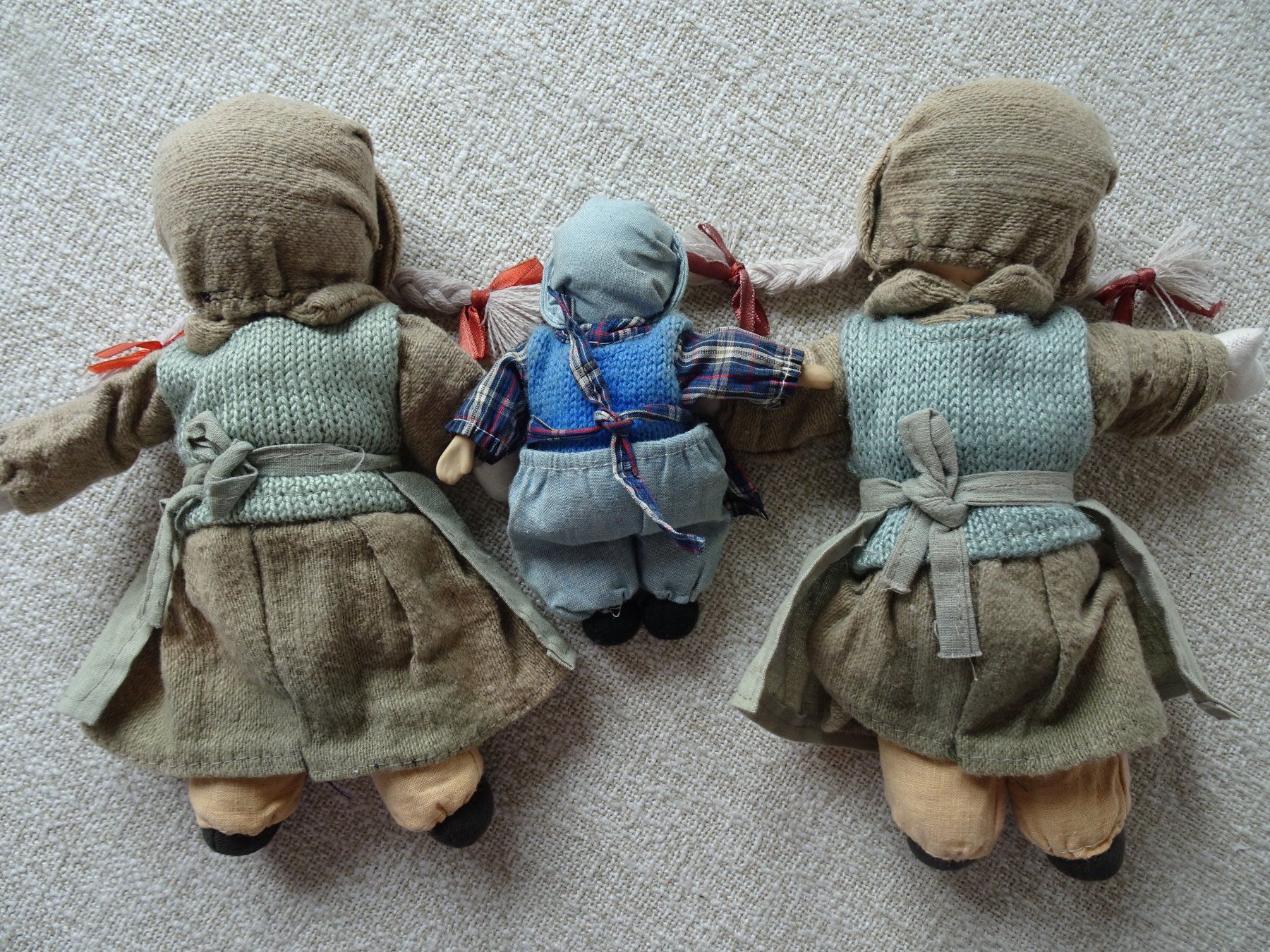 Bambole: Puppenstuben-PÜPPCHEN 3 Stück. – Usato da Berikon venduto da Splendida43 1