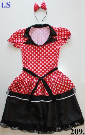 Costume Minnie Maus t. S