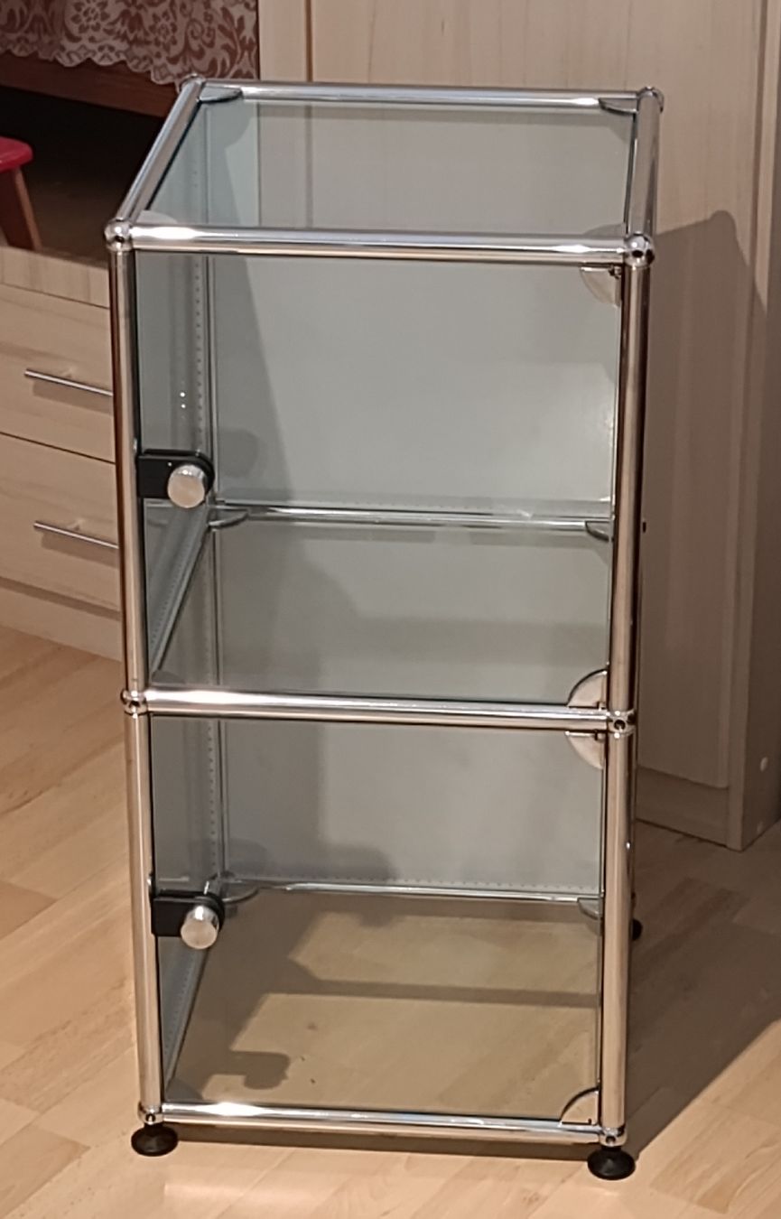 Vetrine: USM GLAS VITRINE MIT TÜRE  – Nuovo (secondo la descrizione) da Kloten venduto da pitagora101