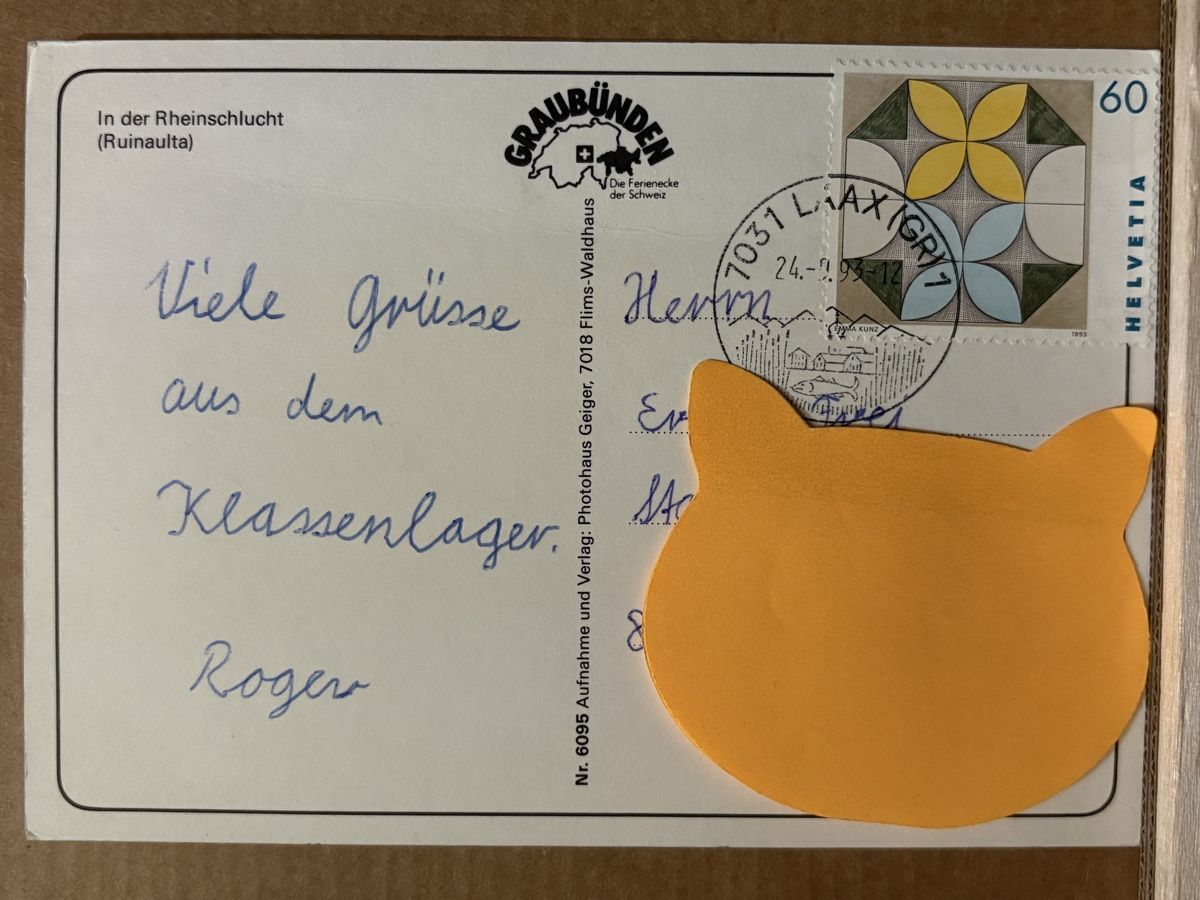 Cartoline postali: AK von Rheinschlucht – Usato da Rümlang venduto da Kartenpost1 1