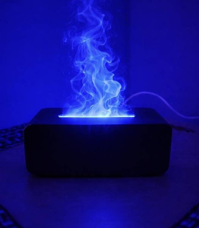 Umidificatori d'aria: Aroma Luftbefeuchter mit Flammen-Effekt & LED-Licht – Nuovo e nell'imballaggio originale da Dübendorf venduto da mnc_5djq 4