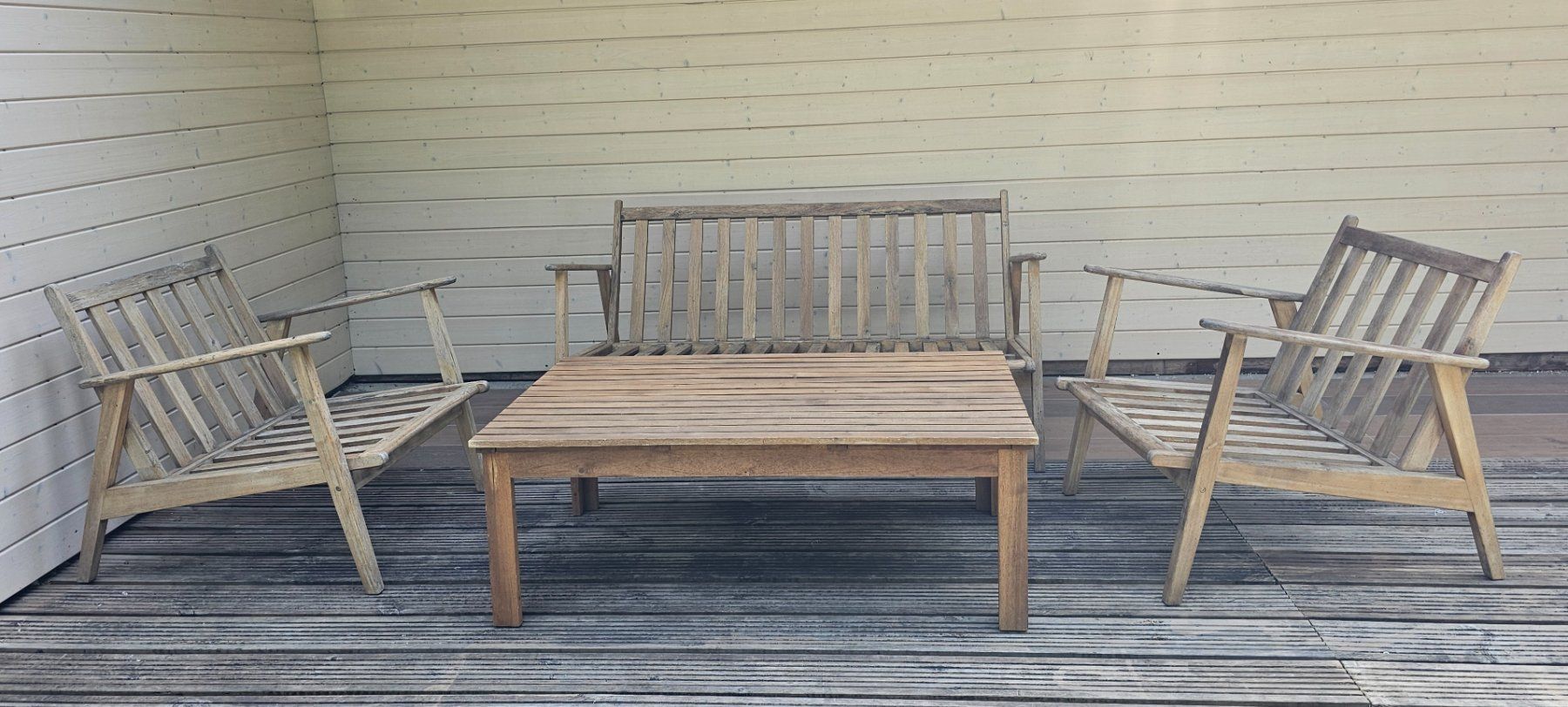 Divani: Garten Lounge Set / Sitzgruppe 4-teilig – Usato da Etzgen venduto da VierRingeA6 2
