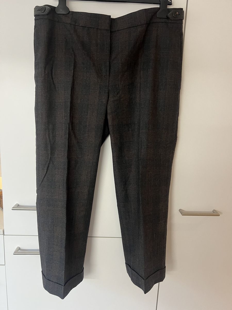 Brunello Cucinelli Pantalons: Brunello Cucinelli Hose Wolle IT48/DE42 – Neuf (Voir description) à Zürich par Mbraunschweig
