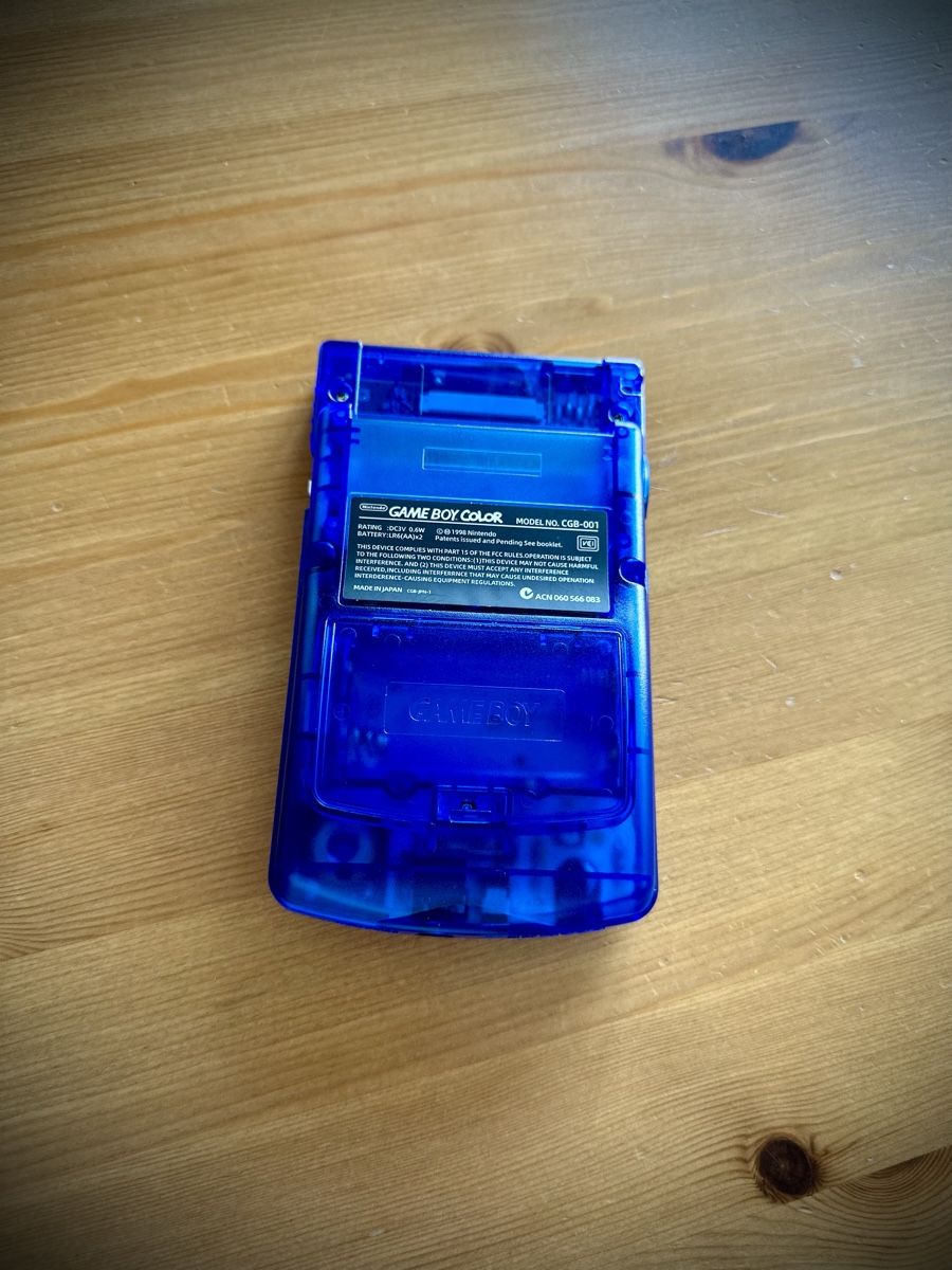 Nintendo Konsolen: Gameboy Color IPS mod + cartouche avec carte SD – Gebraucht aus La Tour-de-Trême von  1