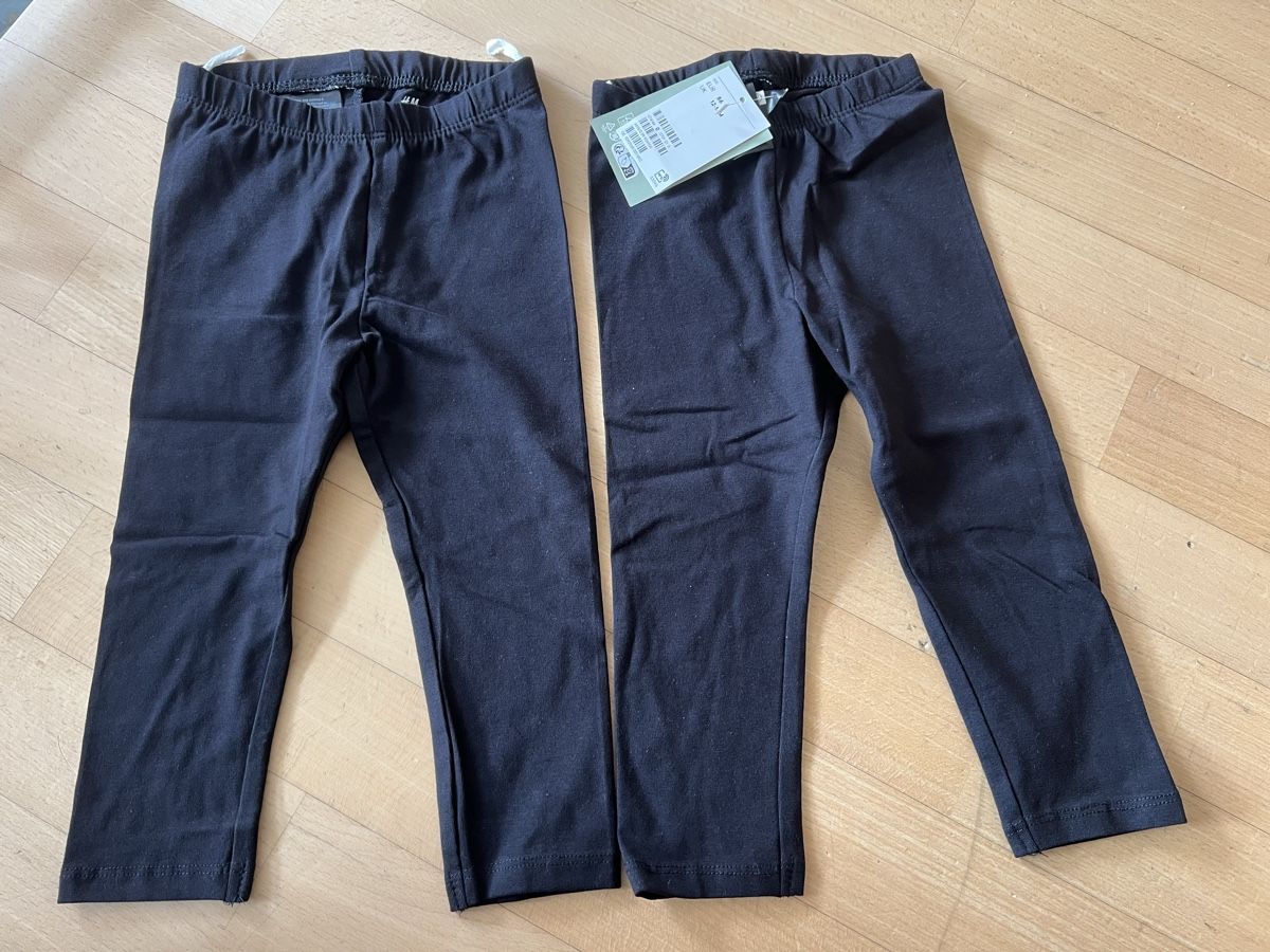 H&M Pantaloni: 2 x neue Leggins H&M Grösse 86 – Nuovo e nell'imballaggio originale da Ebikon venduto da KarinM02