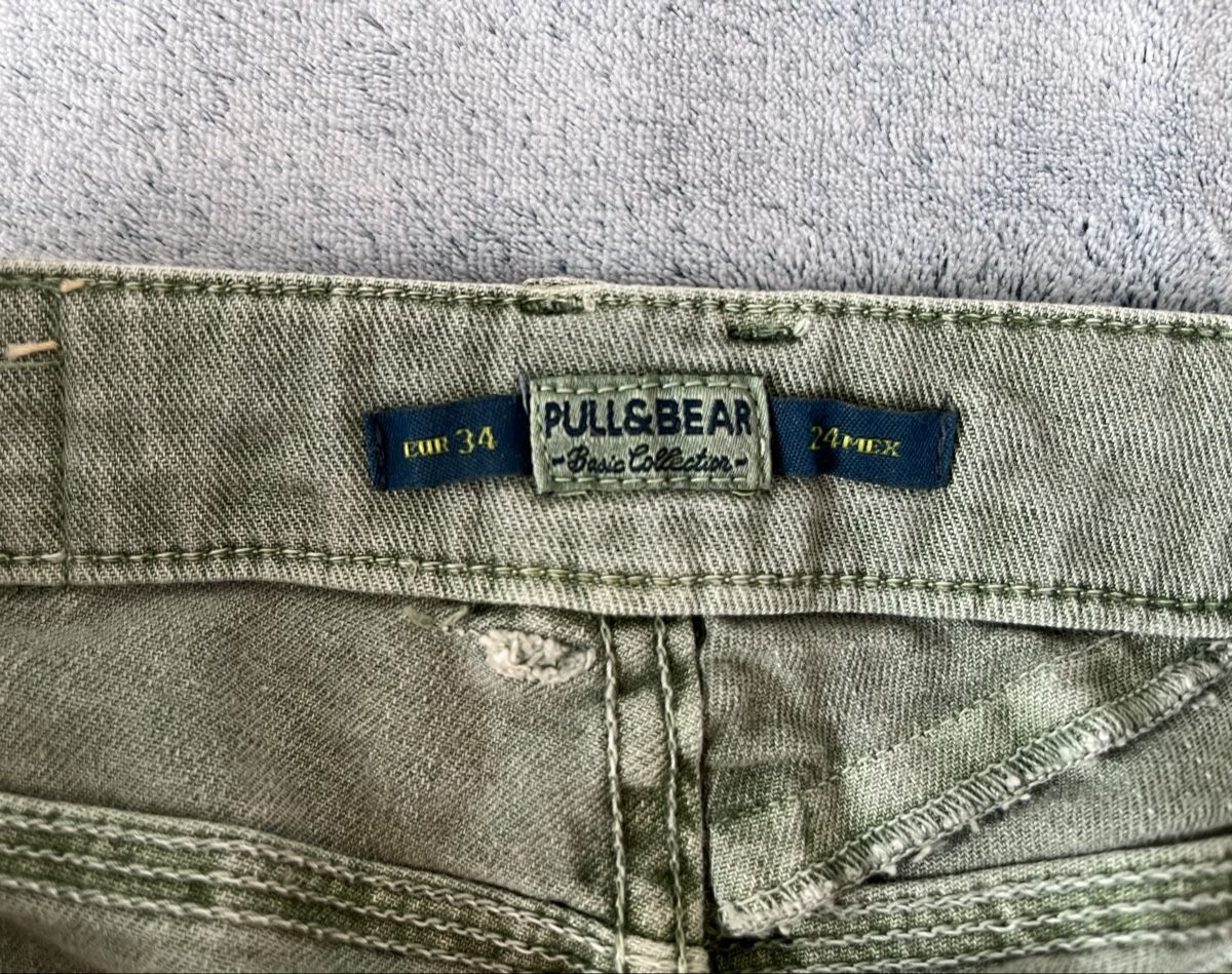 Pull&Bear Jeans: Pull&Bear Khaki Green Denim Shorts, EUR 34 – Neu (gemäss Beschreibung) aus Gümligen von caron__ 4