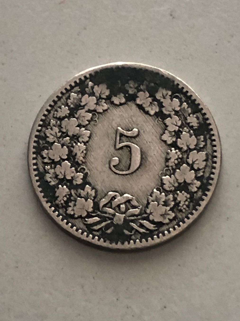Toutes les monnaies: 5 Rp. 1891 – D'occasion à Schötz par Odpa 1
