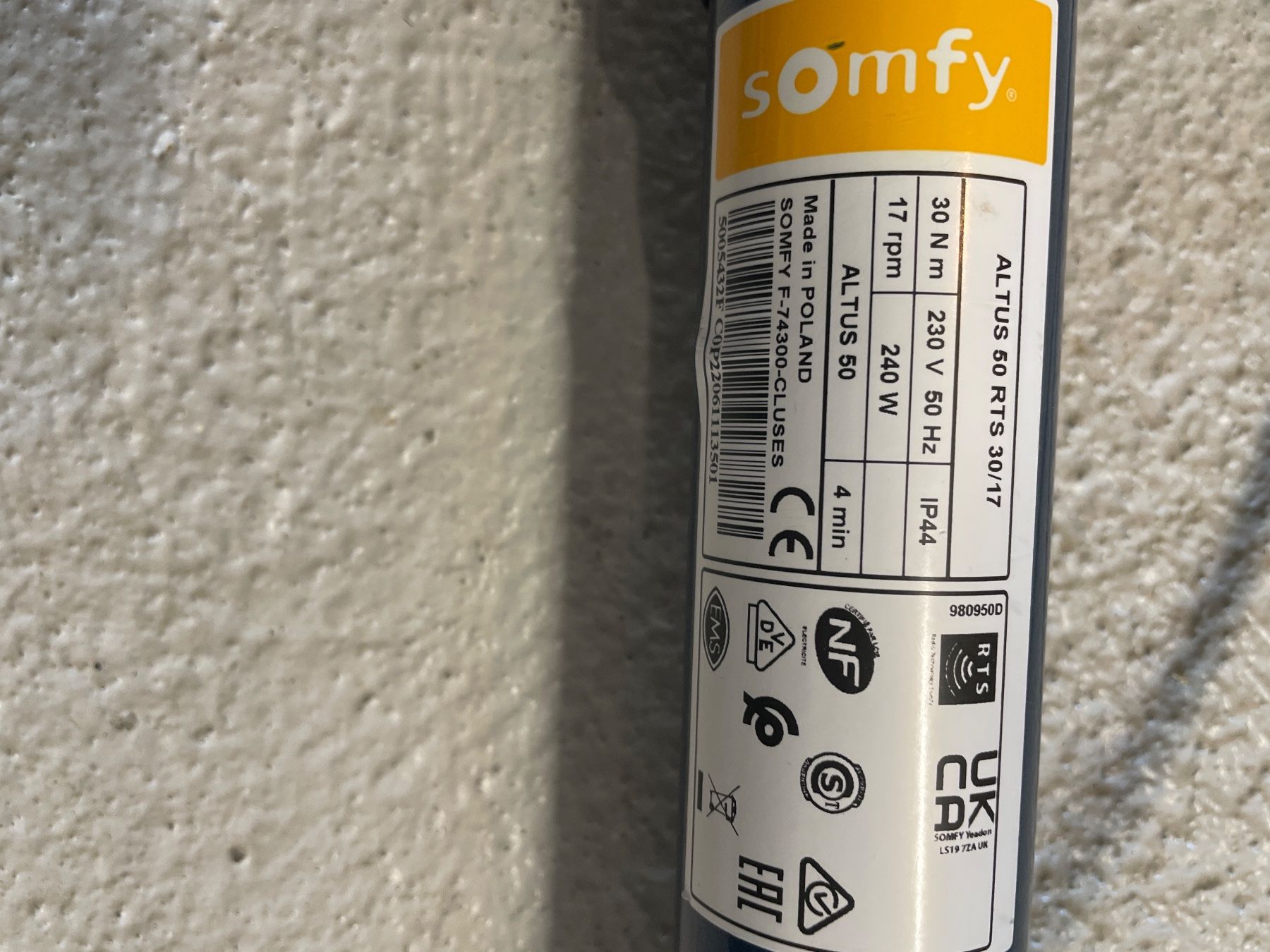 Somfy Markisen: Somfy rolladenmotor – Neu (gemäss Beschreibung) aus Henau von  1