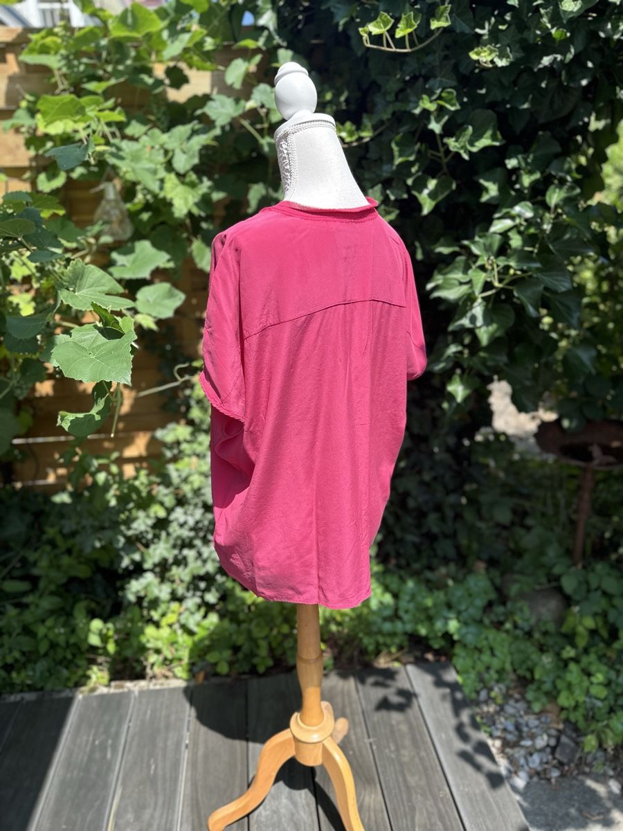 Mos mosh Camicette: MOS MOSH Seidenbluse Grösse L pink – Usato da Baar venduto da AlicjasWunderland 3