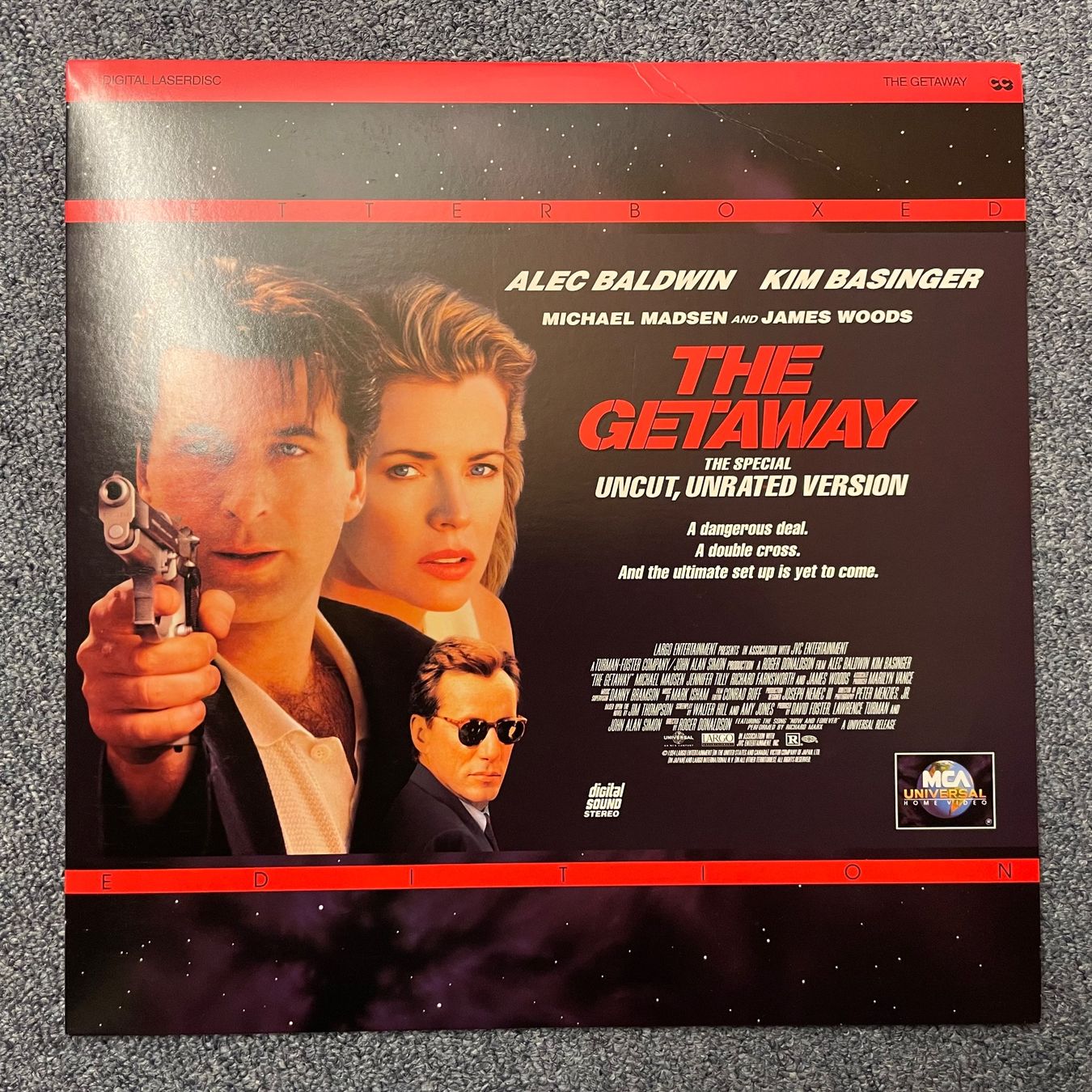 Alle DVDs: Kim Basinger: The Getaway - LASER DISC - LD - Engl. Orig. – Gebraucht aus Stans von Brode