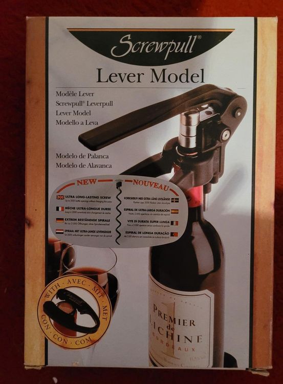 Korkenzieher Screwpull , Lever Model Kaufen auf Ricardo
