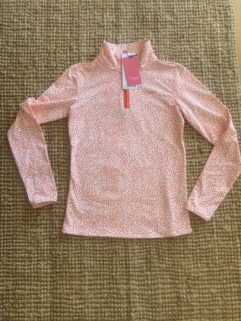Protest Marina Jr 1/4 Zip Girl, Orange, Gr. 164 (14J)