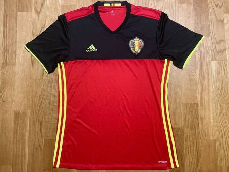 ORGINAL BELGIEN TRIKOT MAILLOT BELGIQUE BELGIUM ADIDAS NEU L