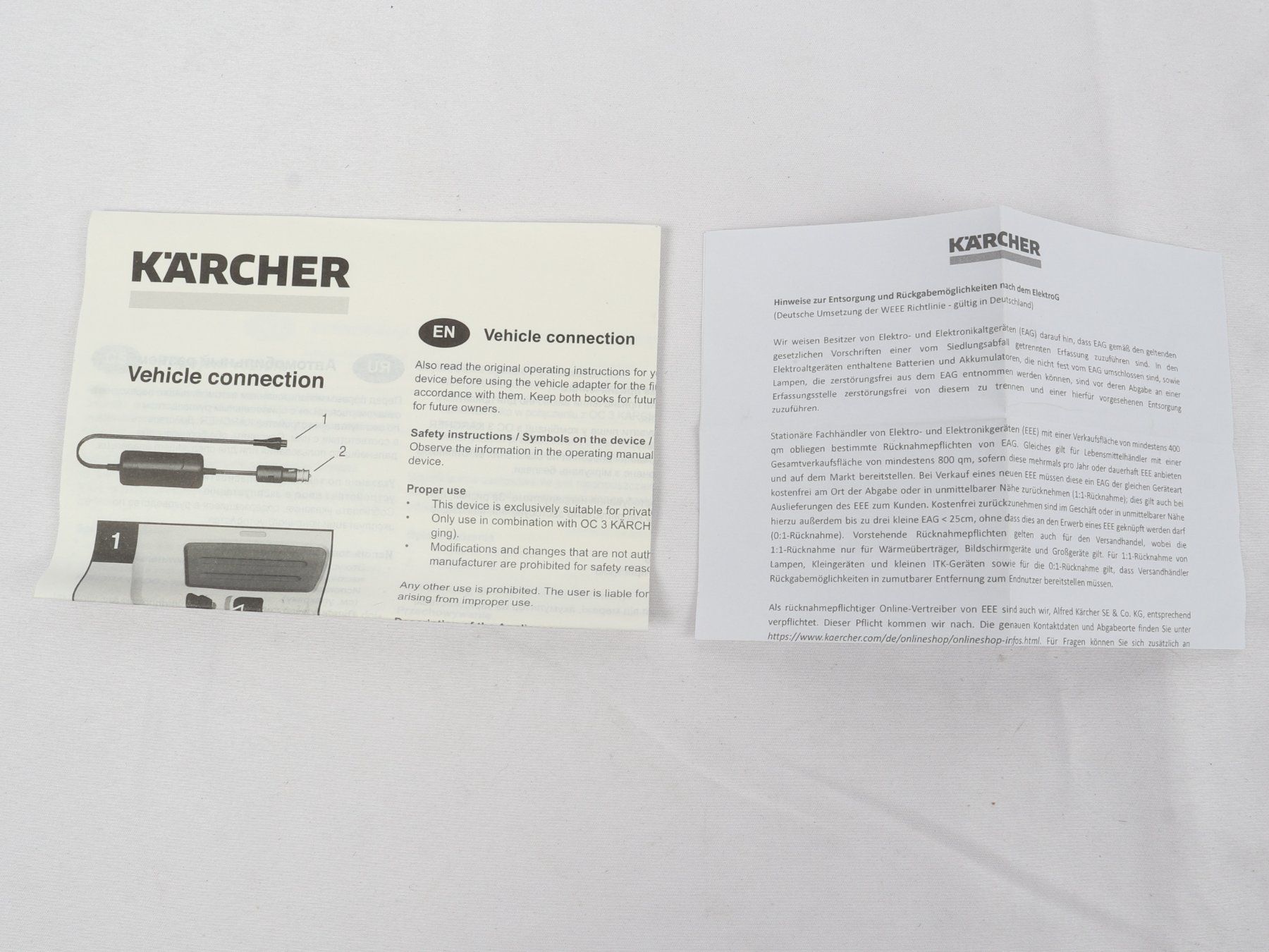 Kärcher Laufwerke & Adapter: KÄRCHER Car Adapter OC3 – Neu (gemäss Beschreibung) aus Steinen von Restwert_Steinen 7