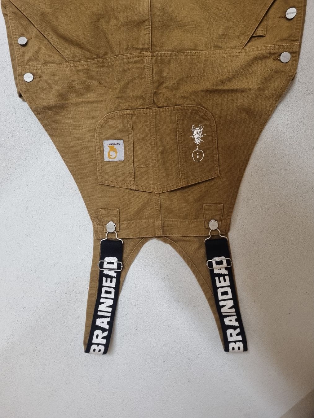 Carhartt Hosen: Carhartt Brain Dead Bib Overall XL Brown – Neu (gemäss Beschreibung) aus Zürich von dvb_k2cq 4