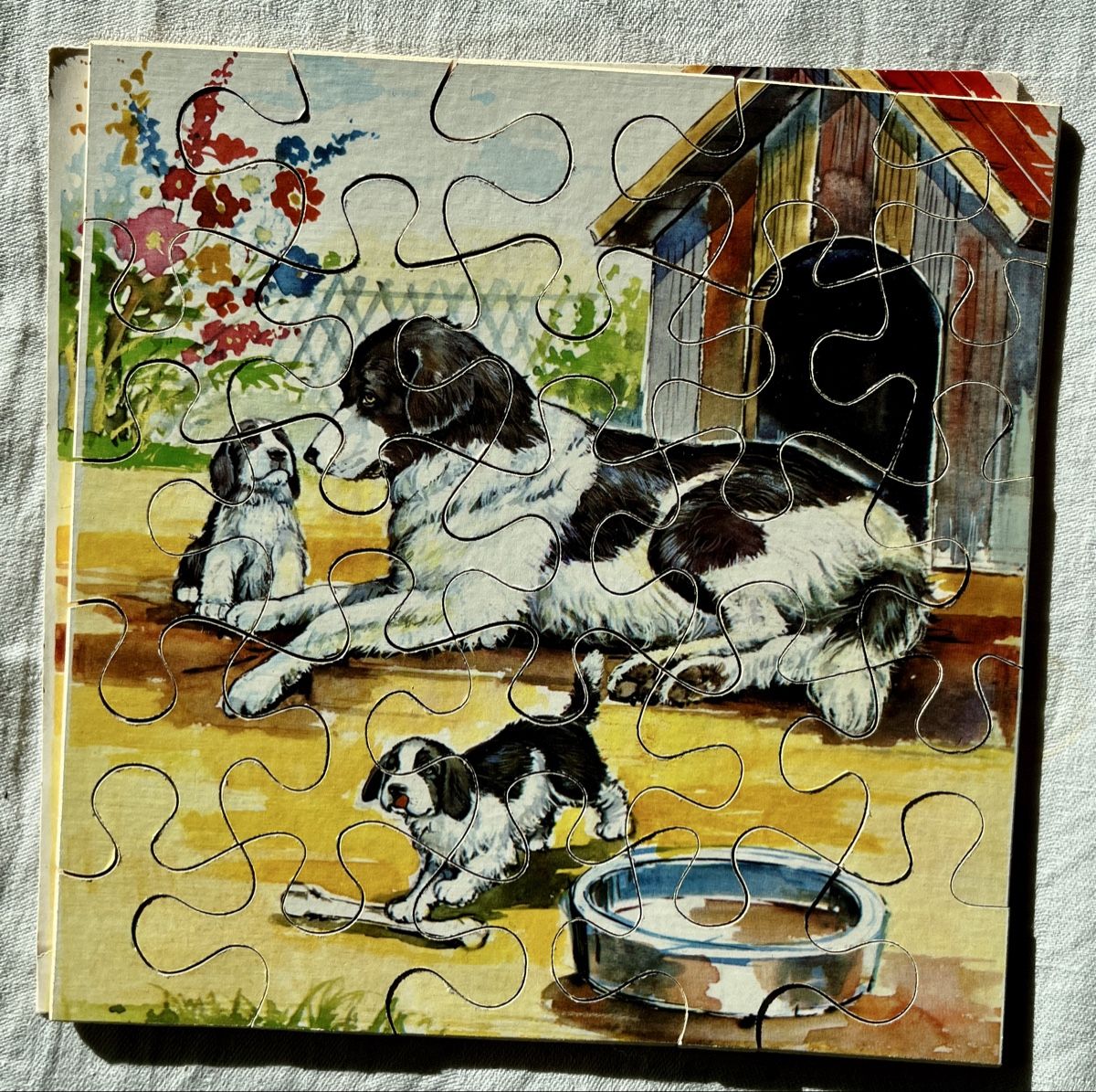 Penelope Puzzles: 4x Vintage Kinder Puzzle, Bauernhoftiere – Gebraucht aus St. Gallen von reg_f8h8 3