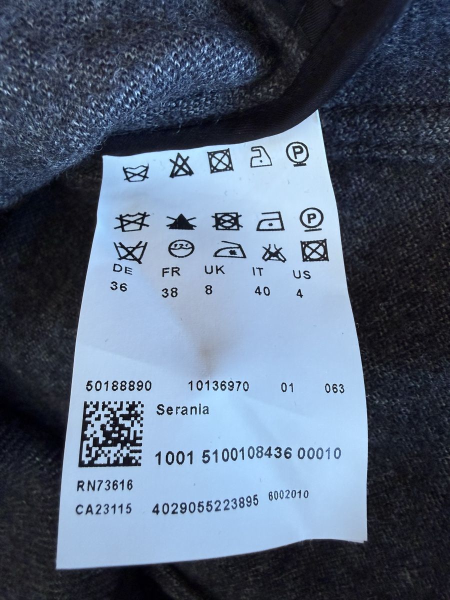 Hugo Boss Giacche: Veste BOSS grise taille 38 – Usato da Monthey venduto da Joseph-29 4
