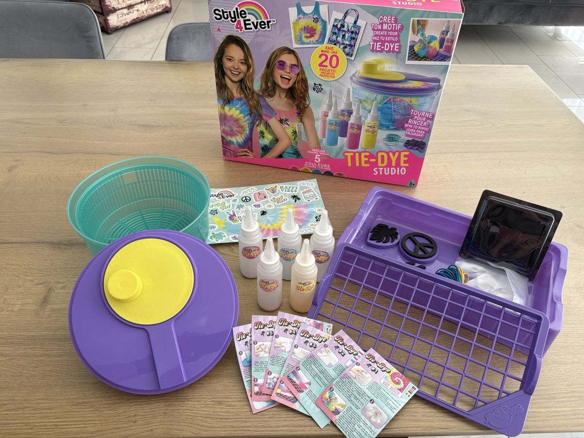 Kit bricolage: Style 4 Ever Tie-Dye Studio, neuwertig, komplett! – Nuovo (secondo la descrizione) da Niederwil AG venduto da pat_l6fn 1