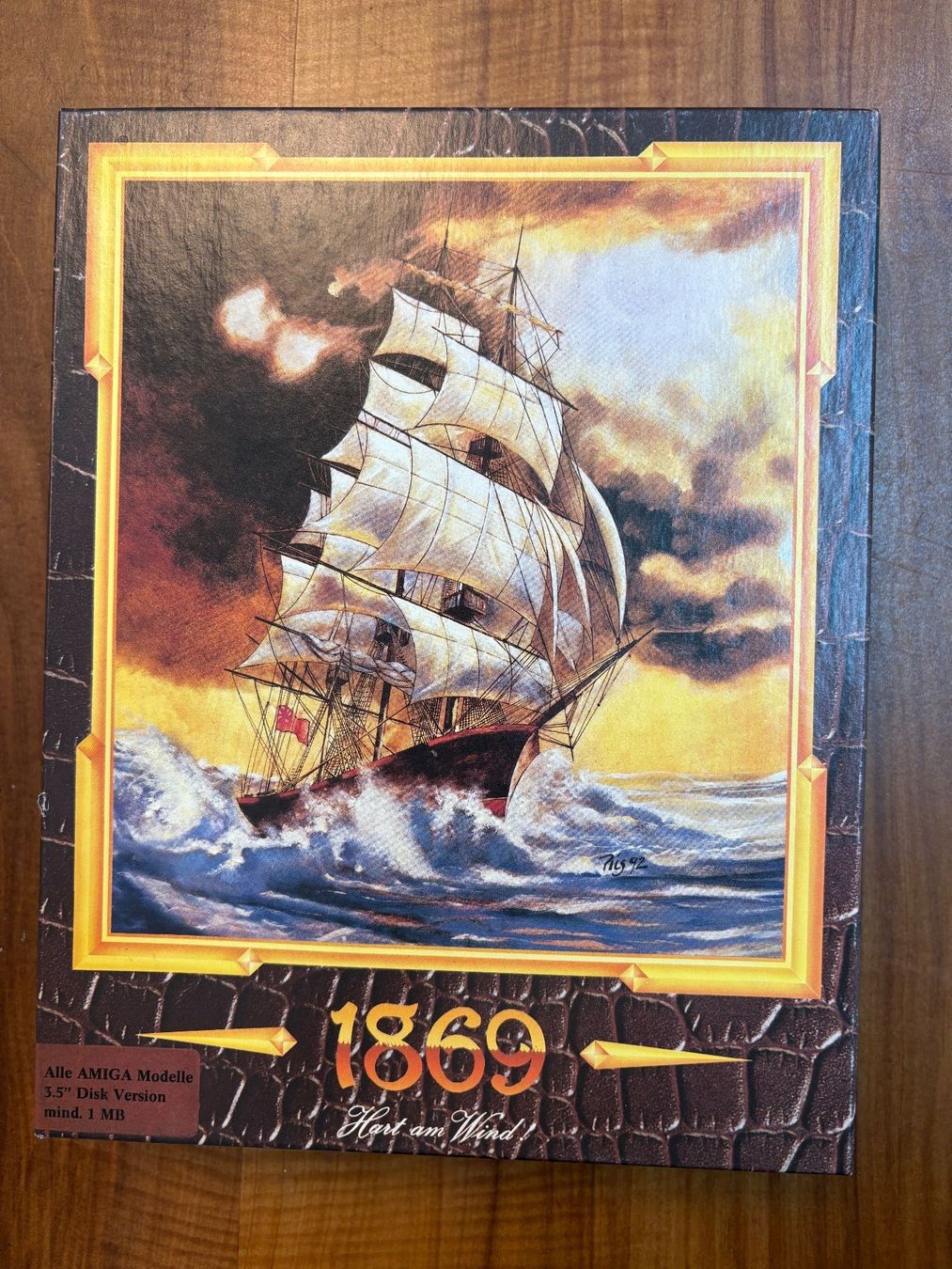 Giochi: Amiga Spiel: 1869: Hart am Wind! – Usato da Niederhasli venduto da Manuf0