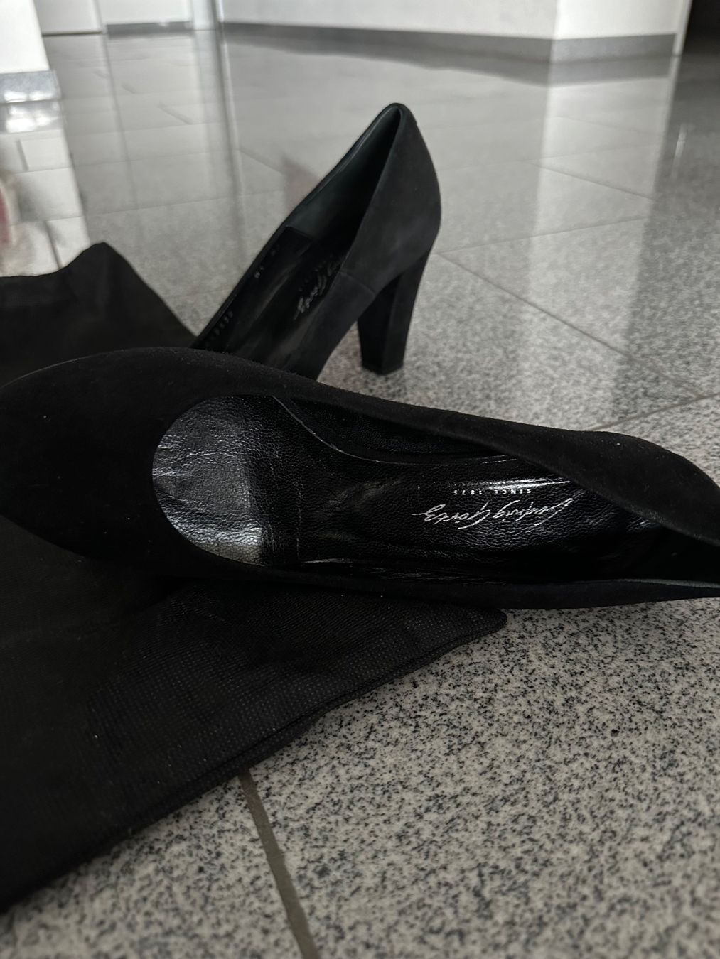 Scarpe da donna: Ludwig Görtz Suede High Heels - 39 - MEGA! – Usato da Pfäffikon SZ venduto da ansyyy 2