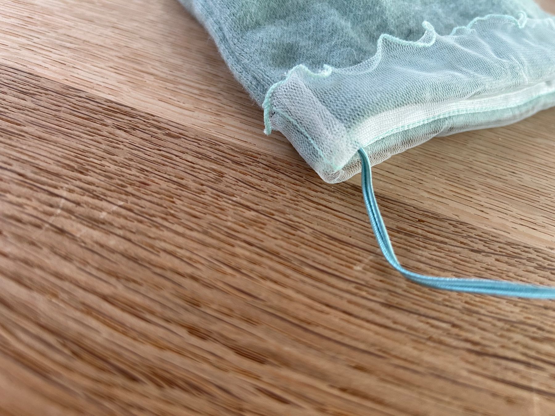 Borse da donna: Kleine Umhängetasche aus Stoff mint – Nuovo (secondo la descrizione) da Rothenburg venduto da stacostaco 1