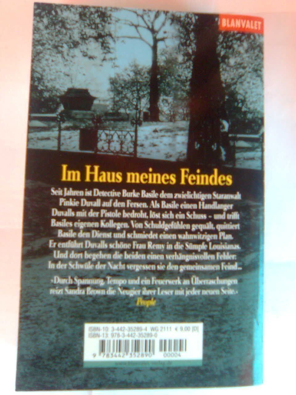 Libri: Sandra Brown Im Haus meines Feindes – Usato da Basel venduto da Alacant 1