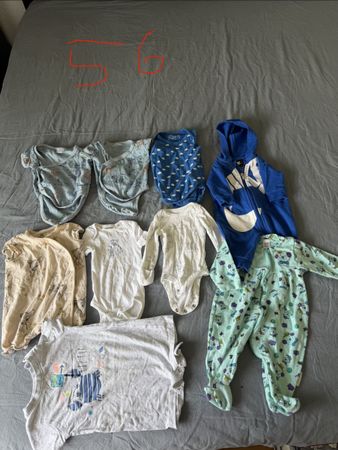 Baby Kleider Set Grösse 56