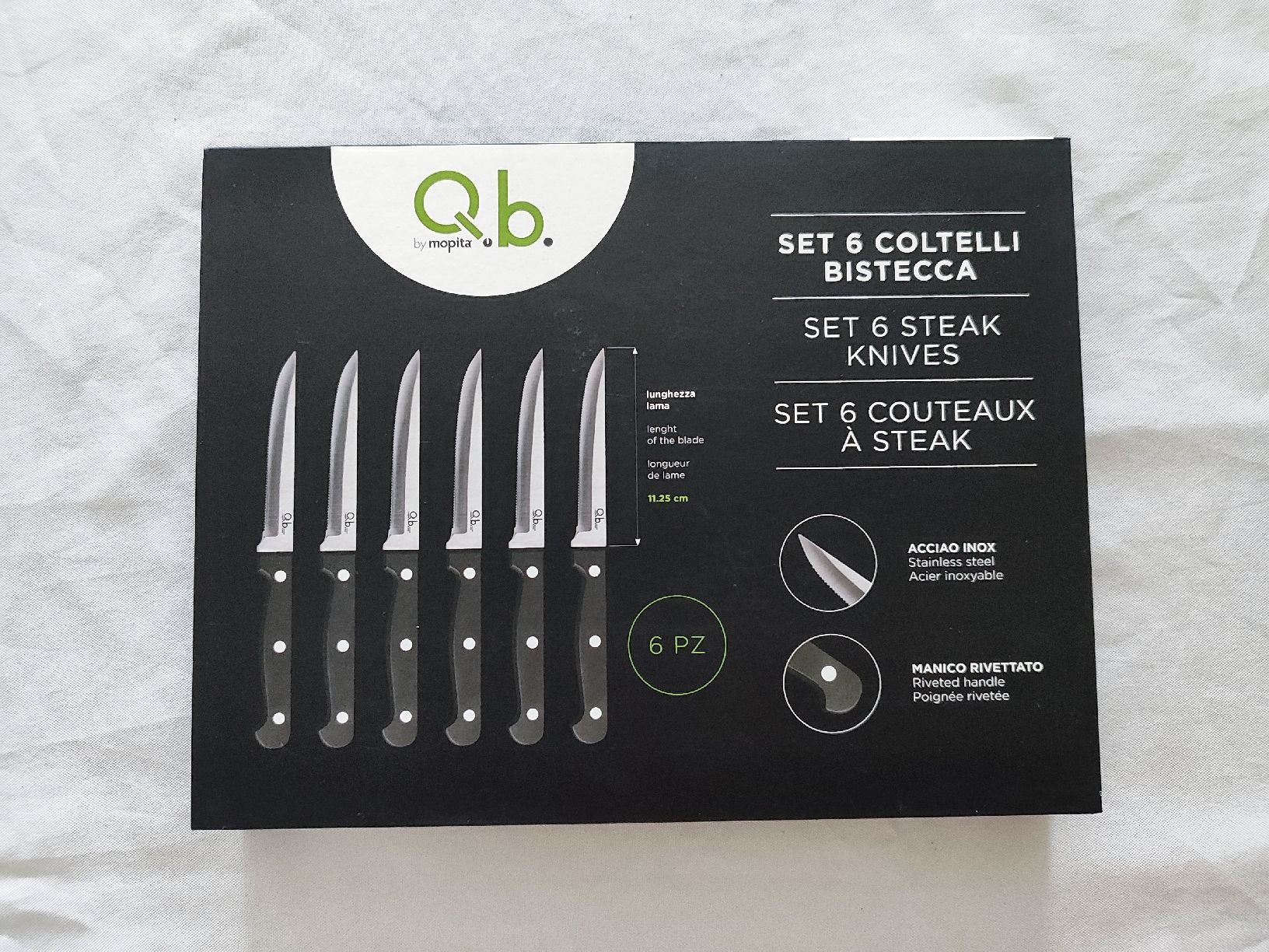 Messer: Coffret de couteaux à steak neuf – Neu und originalverpackt aus Ursy von Freeman-85