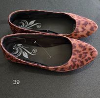 Sommer Ballerinas Leoprint, Gr. 39 - Sehr bequem!