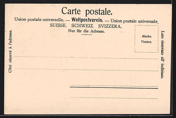 Ansichtskarten: AK Genève, Vue des Ponts – Gebraucht aus Berlin von bartko-reher 1
