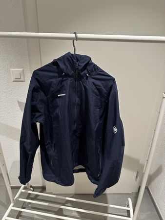 Regenjacke Mammut Gore-Tex dunkelblau Grösse 2XL 