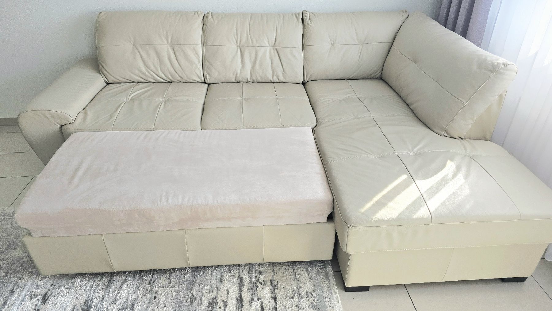 Sofas: Ecksofa mit schlaffunktion 240x170 – Gebraucht aus Stans von mil_2rcf 2