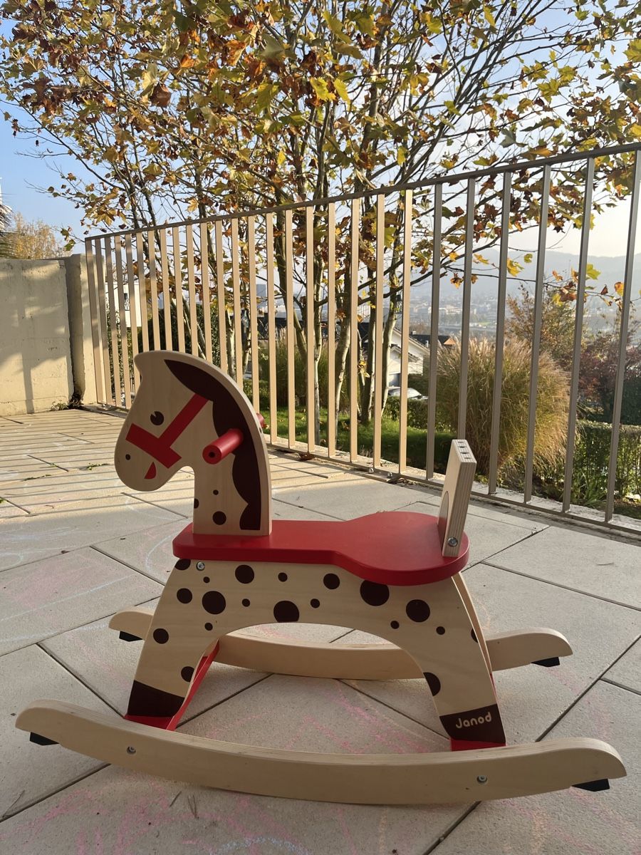 Janod Giocattoli: Janod Schaukelpferd Holzpferd – Usato da Oberengstringen venduto da Baby_Fashion 4