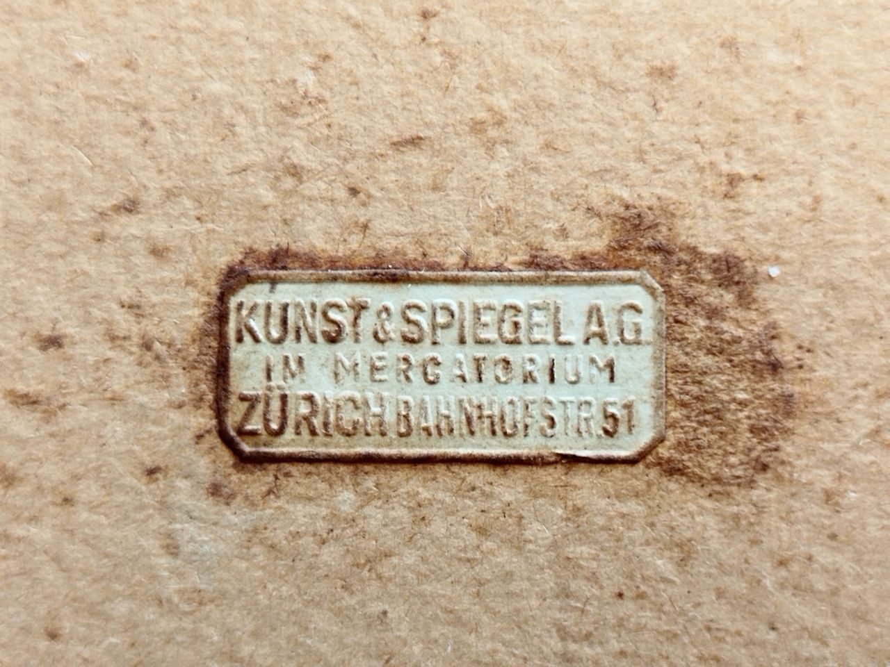 Gemälde: F. H. Thomen – Engadiner Berglandschaft, 48×38 cm, sign. – Gebraucht aus Langnau am Albis von Evi2009 9