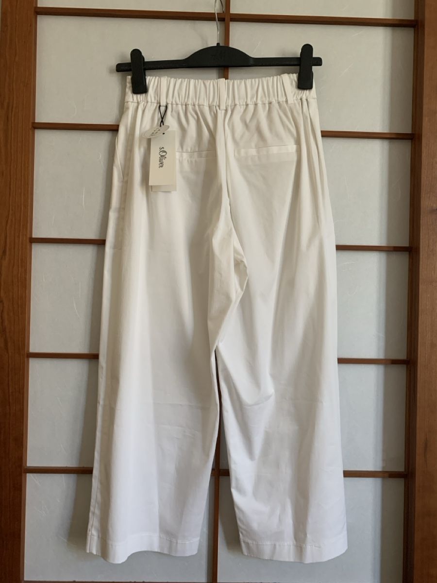 Pantaloni: Neue weisse Marlene-Hose, Gr.36 – Nuovo e nell'imballaggio originale da Basel venduto da BettyB_25 1