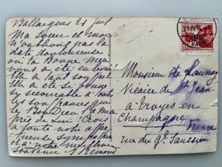 Cartoline postali: Ballaigues Hotel Beau-Site – Usato da Sargans venduto da nicsam1815 1