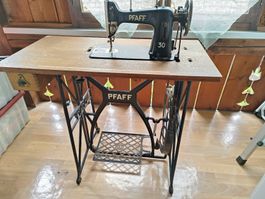 Pfaff Nähmaschine, Modell 30, Antik