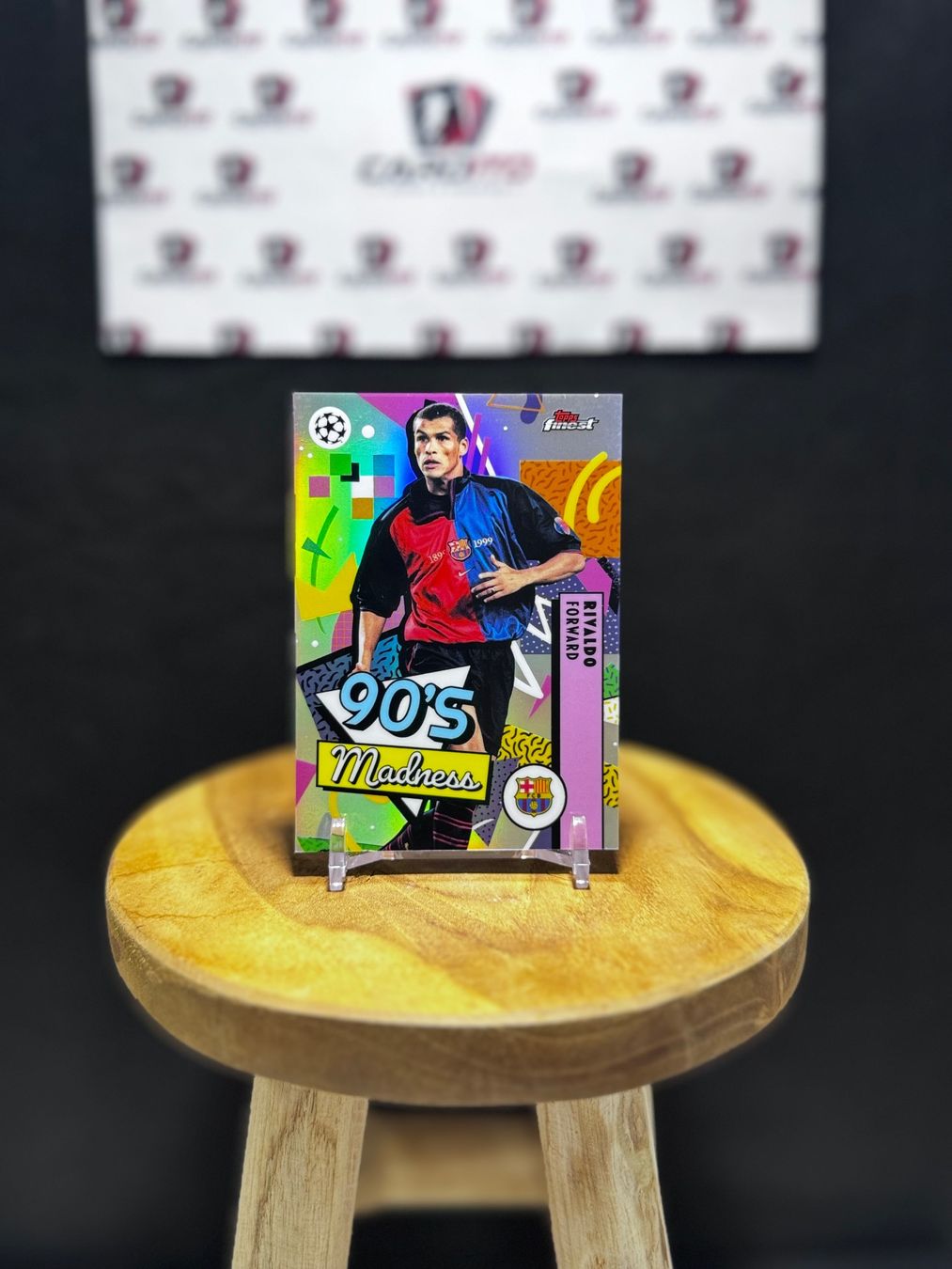 Topps Sammelbilder & Trading cards: 2025-26 Topps Finest Rivaldo 90's Madness Insert – Gebraucht aus Reconvilier von Cardito