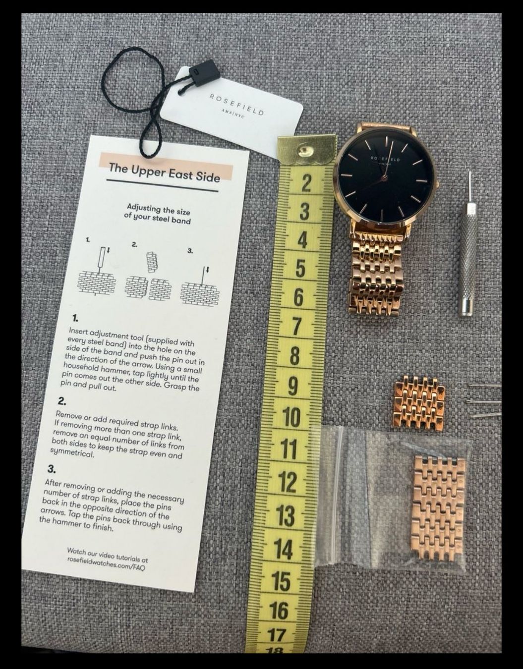 Orologi: Uhr Rosefield The Upper East Side gold – Usato da Winterthur venduto da Guizza93 3