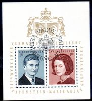 VERMÄHLUNG HANSADAM V. LIECHTENSTEIN MIT MARIE AGLAE - UT82