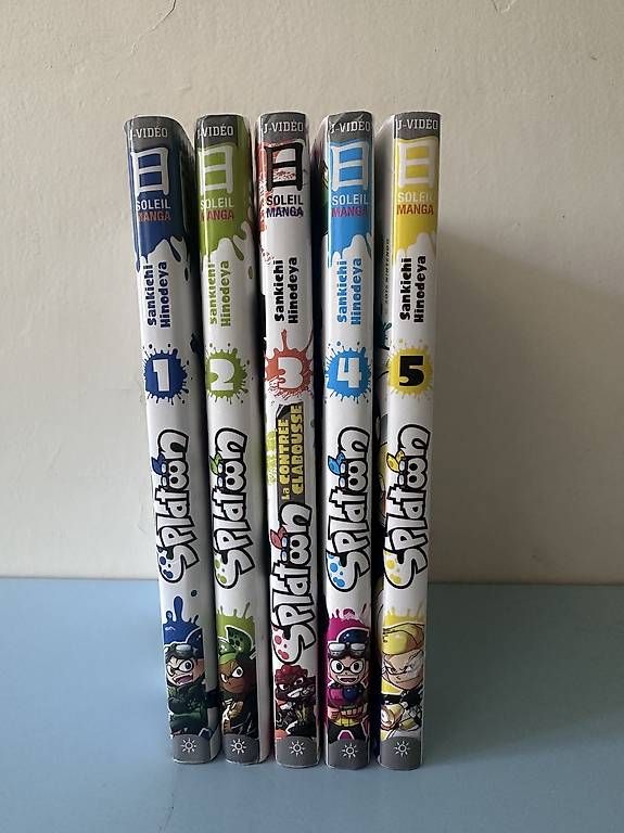 Fumetti: Splatoon 1-5 (mangas) – Usato da Riex venduto da bonjour8 1
