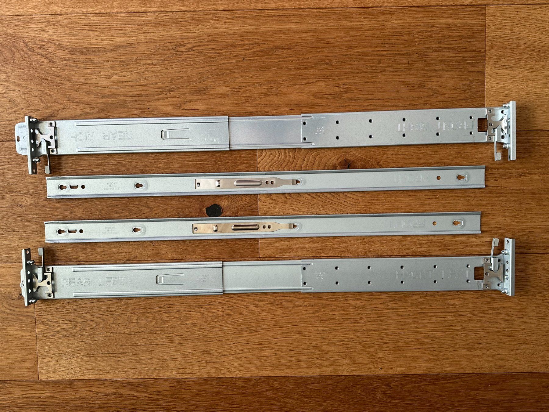 HP 2U SFF Rackschienen 653307-001, 653316-001, DL380 G8 usw (Gebraucht ...