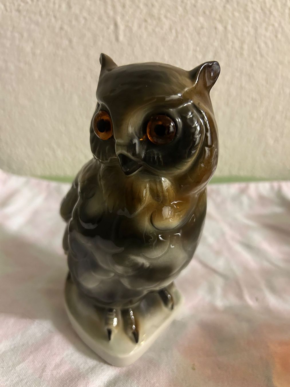 Statuette: Keramik Eule Dekoration Figur guter Zustand – Usato da Meilen venduto da chr_5xzm 1