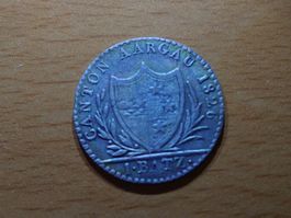 Aargau: 1 Batzen 1826