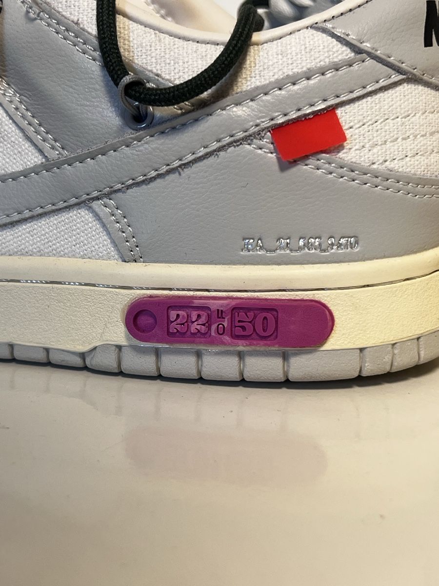 Off-White Scarpe da uomo: Nike Dunk Low Off White Lot 22 – Nuovo e nell'imballaggio originale da Hägglingen venduto da jes_9psg 1